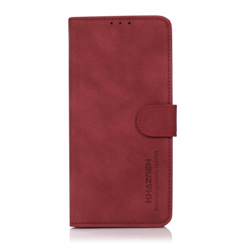 Xiaomi Poco C65 / Xiaomi Redmi 13C 4G Θήκη Βιβλίο Κόκκινο KHAZNEH Matte Texture Phone Case Red