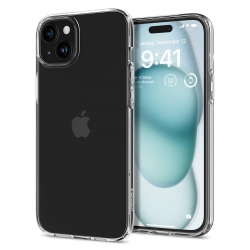 iPhone 15 Θήκη Διάφανη Spigen Liquid Crystal Back Cover Crystal Clear ACS06786