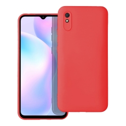 Xiaomi Redmi 9A / 9AT Θήκη Σιλικόνης Κόκκινη Soft Touch Silicone Rubber Soft Case Red