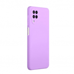 Samsung Galaxy A42 Θήκη Σιλικόνης Μωβ Soft Touch Silicone Rubber Soft Case Purple