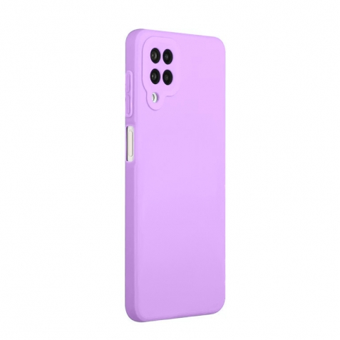 Samsung Galaxy A42 Θήκη Σιλικόνης Μωβ Soft Touch Silicone Rubber Soft Case Purple