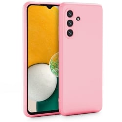 Samsung Galaxy A13 5G / A04s Θήκη Σιλικόνης Ροζ Soft Touch Silicone Rubber Soft Case Pink