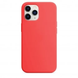 iPhone 11 Pro Θήκη Σιλικόνης Κόκκινη Soft Touch Silicone Rubber Soft Case Red