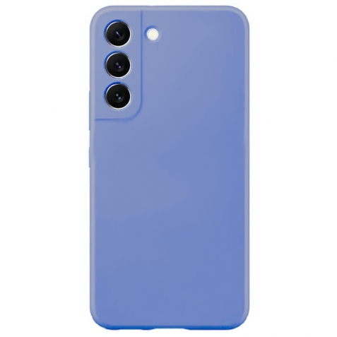 Samsung Galaxy S22 5G Θήκη Σιλικόνης Μπλε Soft Touch Silicone Rubber Soft Case Navy