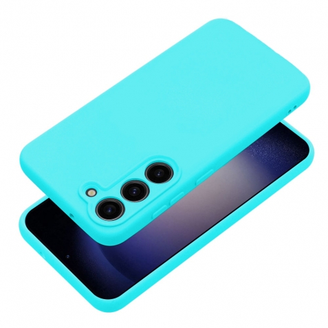 Samsung Galaxy S23 5G Θήκη Σιλικόνης Βεραμάν Soft Touch Silicone Rubber Soft Case Mint