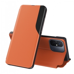 Xiaomi Poco C65 / Xiaomi Redmi 13C 4G Θήκη Βιβλίο Πορτοκαλί Attraction Flip Holder Phone Case Orange