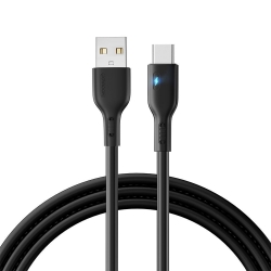 Joyroom USB - USB C 3A Cable Premium Series For Fast Charging and Data Transfer 1.2m Black (S-UC027A13)
