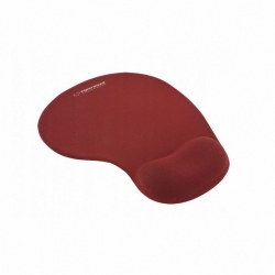 Esperanza Gel Mouse Pad 230mm με Στήριγμα καρπού Κόκκινο Red