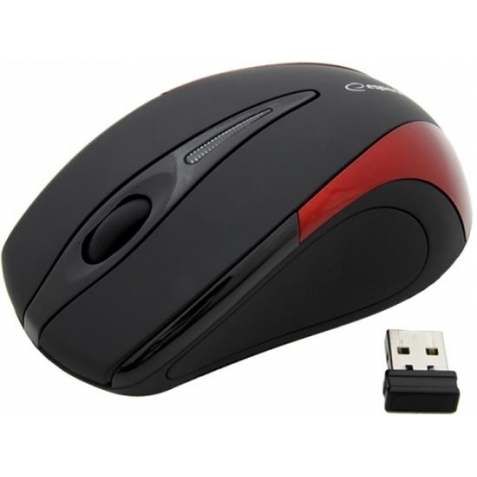 Esperanza Ασύρματο Ποντίκι 3D Optical Mouse Antares EM101R Red (5905784767017)