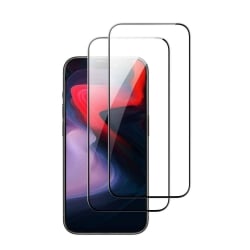 iPhone 15 Pro Max Προστατευτικό Τζαμάκι 2 TEMAXIA Wozinsky Full Glue Full Screen Tempered Glass Black
