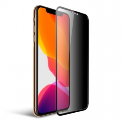 iPhone 11 Pro Max / XS Max Προστατευτικό Τζαμάκι 5D Privacy Full Face Tempered Glass