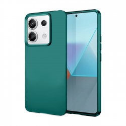 Xiaomi Redmi Note 13 5G / 4G Θήκη Σιλικόνης Τιρκουάζ Soft Touch Silicone Rubber Soft Case Turquoise