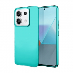 Xiaomi Redmi Note 13 4G Θήκη Σιλικόνης Βεραμάν Soft Touch Silicone Rubber Soft Case Mint