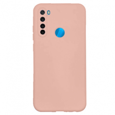 Xiaomi Redmi Note 8T Θήκη Σιλικόνης Καφέ Soft Touch Silicone Rubber Soft Case Brown
