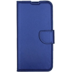 Samsung Galaxy A03 Θήκη Βιβλίο Μπλε Magnetic Closure Book Case With Card Compartment Blue