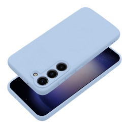 Samsung Galaxy S23 5G Θήκη Σιλικόνης Γαλάζιο Soft Touch Silicone Rubber Soft Case Light Blue