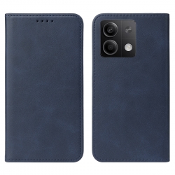 Xiaomi Redmi Note 13 5G Θήκη Βιβλίο Μπλε Magnetic Closure Phone Case Blue
