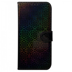 Xiaomi Redmi Note 13 5G Θήκη Βιβλίο Μαύρο Colorful Magnetic Buckle Phone Case Black