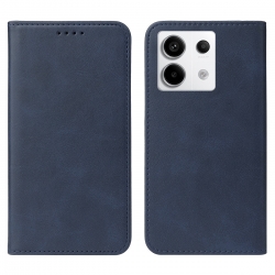Xiaomi Redmi Note 13 Pro 5G / Poco X6 5G Θήκη Βιβλίο Μπλε Magnetic Closure Phone Case Blue