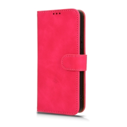 Xiaomi Redmi Note 13 Pro 5G / Poco X6 5G Θήκη Βιβλίο Φούξια Skin Feel Magnetic Flip Phone Case Fuchsia
