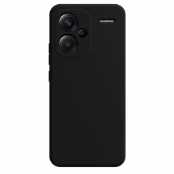 Xiaomi Redmi Note 13 Pro Plus 5G Θήκη Σιλικόνης Μαύρο Imitation Liquid Silicone Phone Case Black