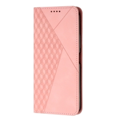Samsung Galaxy A25 5G / A24 5G/4G Θήκη Βιβλίο Ροζ Χρυσό Diamond Splicing Skin Feel Magnetic Phone Case Rose Gold