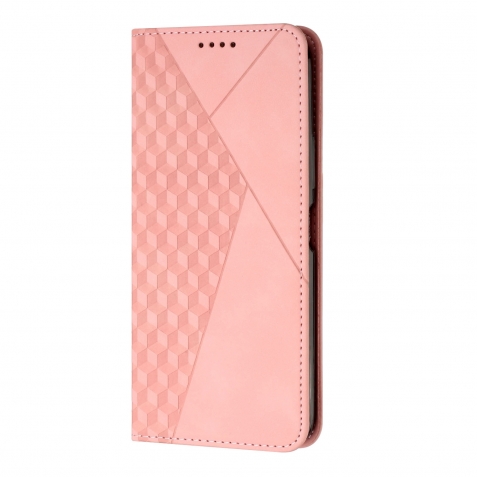 Samsung Galaxy A25 5G / A24 5G/4G Θήκη Βιβλίο Ροζ Χρυσό Diamond Splicing Skin Feel Magnetic Phone Case Rose Gold