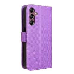 Samsung Galaxy A15 5G / A15 4G Θήκη Βιβλίο Μωβ Diamond Texture Phone Case Purple