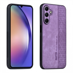 Samsung Galaxy A15 5G / A15 4G Θήκη Μωβ AZNS 3D Embossed Skin Feel Phone Case Purple