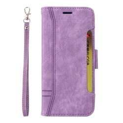Xiaomi Redmi Note 13 Pro 5G / Poco X6 5G Θήκη Βιβλίο Μωβ BETOPNICE Dual-side Buckle Phone Case Purple
