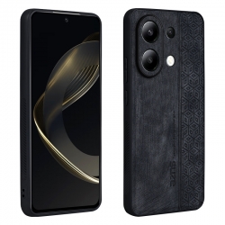 Xiaomi Redmi Note 13 4G Θήκη Μαύρη AZNS 3D Embossed Skin Feel Phone Case Black