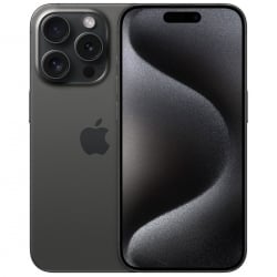 Apple iPhone 15 Pro 5G (8GB/128GB) Black Titanium refurbish Grade A με μπαταρία άνω του 90%