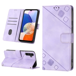 Xiaomi Redmi Note 12 Pro 5G / Poco X5 Pro 5G Θήκη Βιβλίο Απαλό Μωβ Skin-feel Embossed Phone Case Light Purple