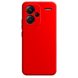 Xiaomi Redmi Note 13 Pro Plus 5G Θήκη Σιλικόνης Κόκκινη Imitation Liquid Silicone Phone Case Red