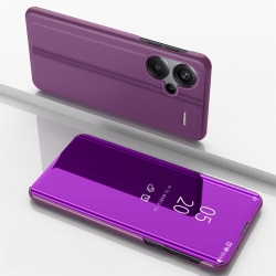 Xiaomi Redmi Note 13 Pro Plus 5G Θήκη Βιβλίο Μωβ Plating Mirror Horizontal Flip Case Purple