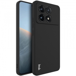 Xiaomi Poco X6 Pro 5G Θήκη Σιλικόνης Μαύρο IMAK UC-4 Series Straight Edge TPU Soft Phone Case Black