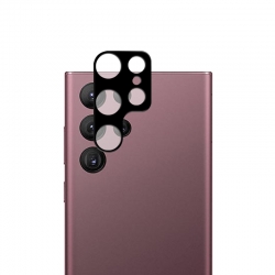 Samsung Galaxy S24 Ultra 5G Mocolo Tempered Glass Camera Black Frame Lens Αντιχαρακτικό Τζάμι Προστασίας Πίσω Κάμερας