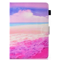 Universal θήκη Tablet 10'' Colored Drawing Stitching Tablet Case Pink Sea