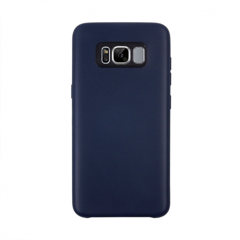 Samsung Galaxy S8 + Plus Θήκη Σιλικόνης Σκούρο Μπλέ Soft TPU Silicone Case Dark Blue