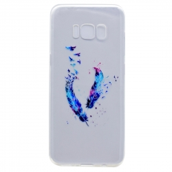 Samsung Galaxy S8 + Plus Θήκη Σιλικόνης Όμορφες Πεταλουδίτσες Silicone Case