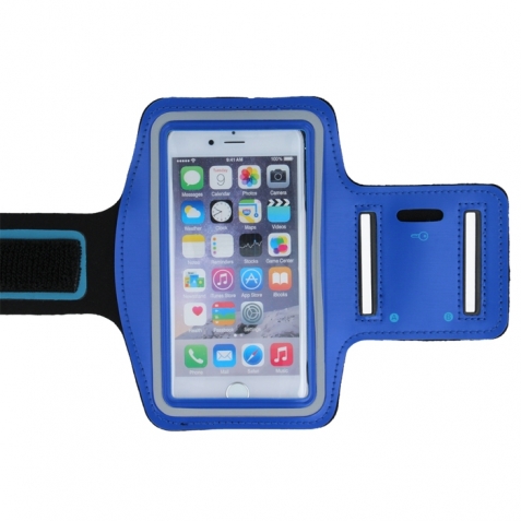 Armband Sports Εως 6.5'' GreenGo for Smartphones Μπλε
