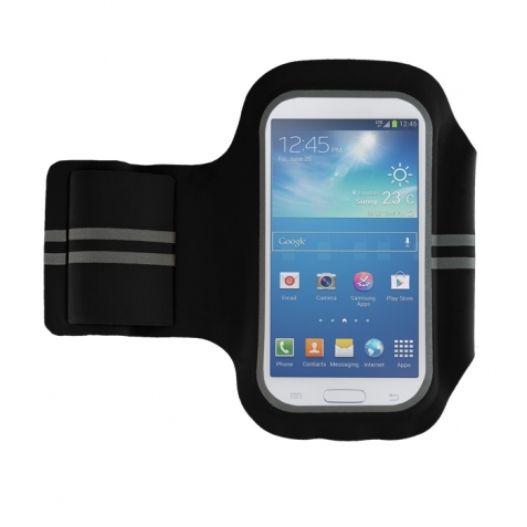 GreenGo Sports Εως 5.0''- Armband for Smartphones Μαύρο