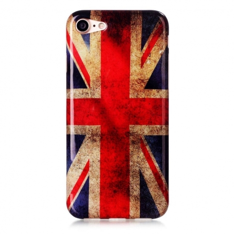 iPhone SE 2022 / SE 2020 / 8 / 7 Θήκη Σιλικόνης Η Σημαία Της Αγγλίας Silicone Case
