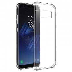 Samsung Galaxy S8 + Plus Θήκη Σιλικόνης Διάφανη Silicone Case Ultra Slim 0.3 mm Transparent