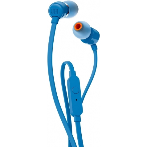 Handsfree JBL T-110 in-Ear Headphones stereo Blue