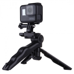Τρίποδας - Κοντάρι 2 Σε 1 PULUZ Grip Folding Tripod Mount with Adapter & Screws for GoPro And Others Cameras (PU191)