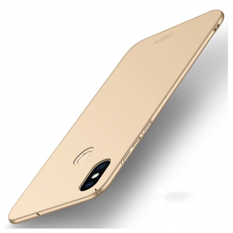 Xiaomi Mi 8 MOFI Shield Super Slim Σκληρή Θήκη Χρυσή Hard Case Gold