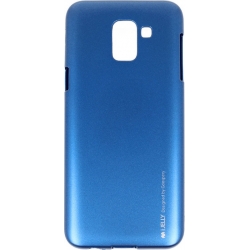 Samsung Galaxy J6 Plus 2018 Goospery iJelly Case Θήκη Σιλικόνης Μπλε Silicone Case Blue