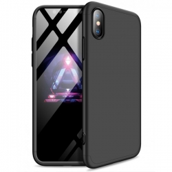 iPhone XS MAX GKK Full Coverage Protective Σκληρή Θήκη Μαύρη Hard Case Black