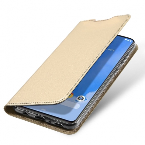 Samsung Galaxy A70 Θήκη Βιβλίο Dux Ducis Skin Pro Book Case Gold